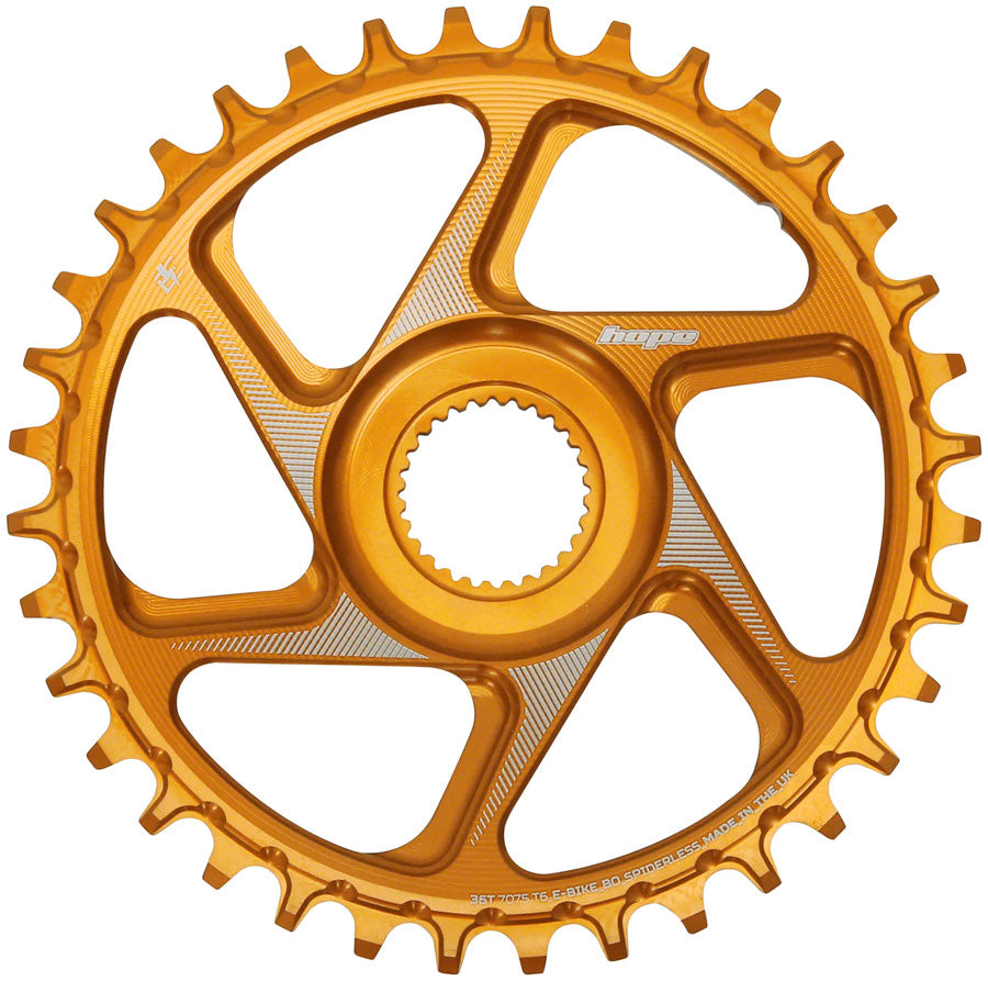 Hope Bosch Gen 4 eBike Chainring - 36t, Orange