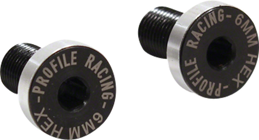 Profile Racing Flush Mount Crank Bolts for GDH Spindle, w/Washers
