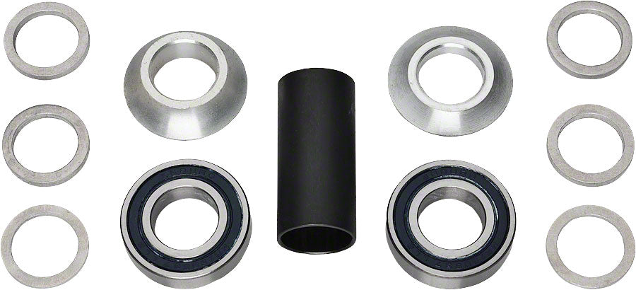 Profile Racing Spanish - 19mm Silver (No Spindle) Bottom Bracket 68 mm, Silver