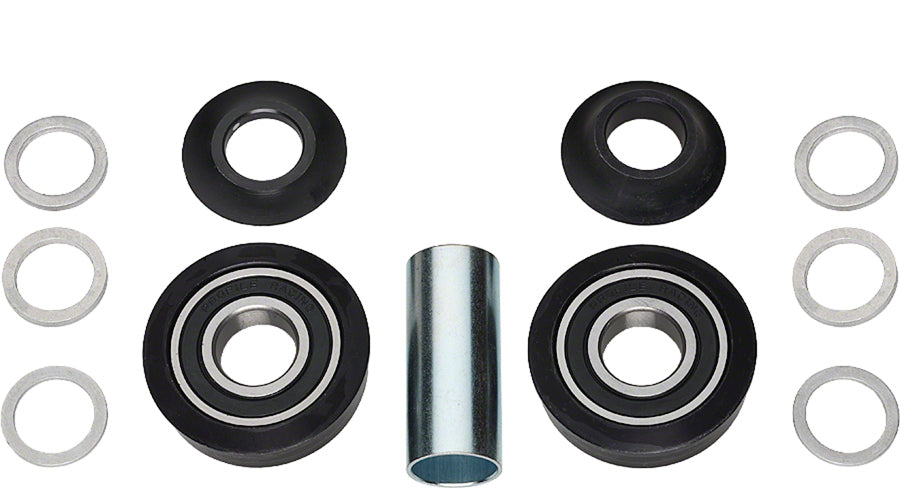 Profile Racing American - 19mm Black (No Spindle) Bottom Bracket 68 mm Black