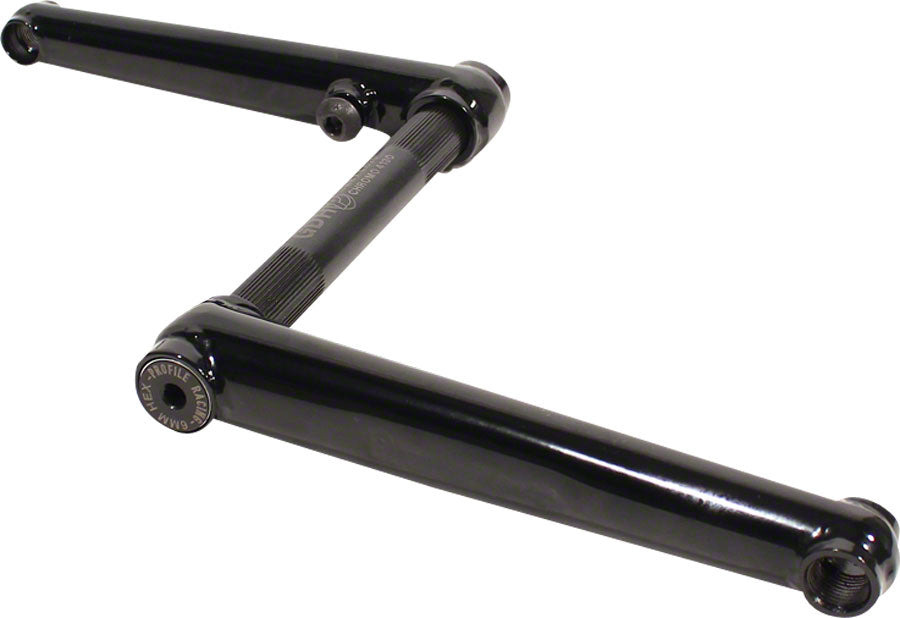 Profile Racing Race 170mm 1-Speed 19 mm Spindle Crankset Black