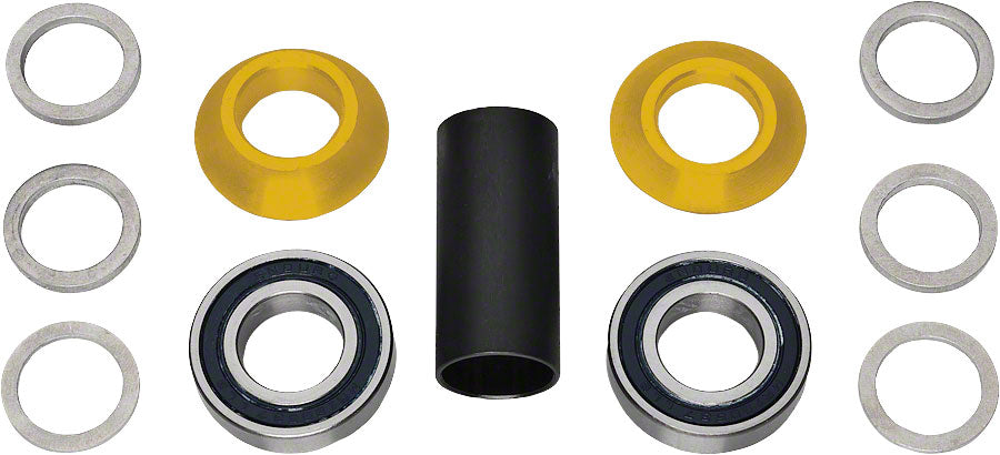 Profile Racing Spanish - 19mm Gold (No Spindle) Bottom Bracket 68 mm, 73 mm Gold