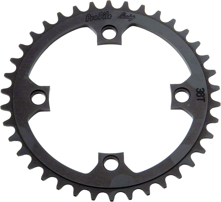 Profile Racing 4-bolt 104mm Chainring, 40t Black