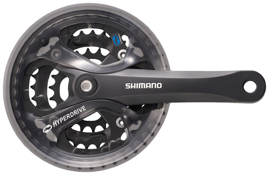 Shimano Acera FC-M361 170mm 42/32/22T 7/8-Speed Square Taper Crankset Black