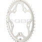 Supershift Pro Triple Chainring Set 26/36/46T 74/110mm 5-Bolt: Silver