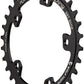 Wolf Tooth CAMO Aluminum Elliptical Chainring - 34t, Wolf Tooth CAMO Mount, Drop-Stop ST for Shimano 12 Speed HG+, Black