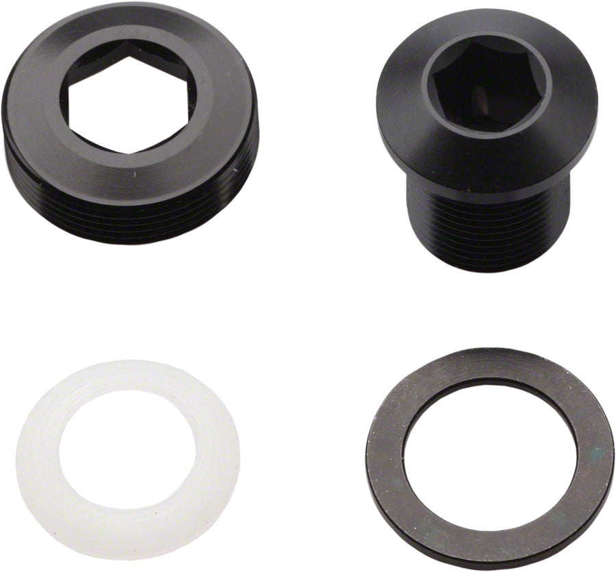 RaceFace Crank Bolt - M14, Non-Drive Side, Next SL (2008-2012), includes Washers and Puller Cap