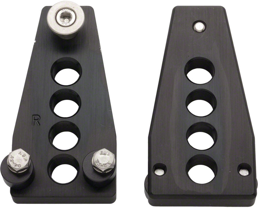 Ride2 Tandem Crank Arm Shorteners - Standard Width 31. 130mm Crankset