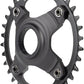 Shimano STEPS SM-CRE80-12-B Chainring - 34T Without Chainguard, 55mm Chainline, Black
