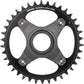 Shimano STEPS SM-CRE80-12-B Chainring - 38T Without Chainguard, 55mm Chainline, Black