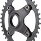 Shimano STEPS SM-CRE80-12-B Chainring - 38T Without Chainguard, 55mm Chainline, Black