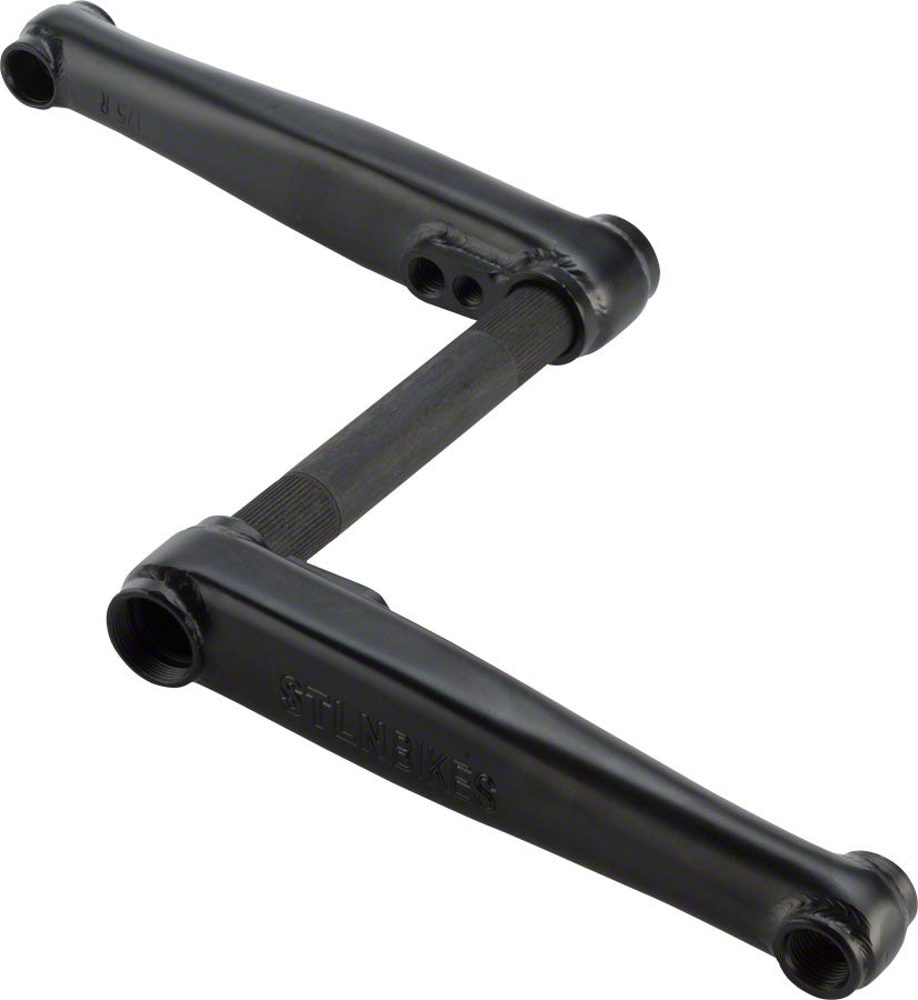 Stolen Talon V2 3-Piece 170mm 1-Speed 19 mm Spindle Crankset Black