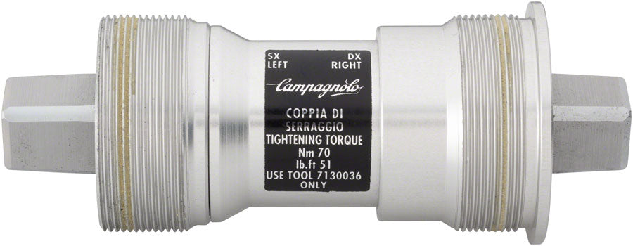 Campagnolo Chorus Bottom Bracket Italian Square Taper 7 mm Silver