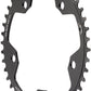 Wolf Tooth 130 BCD Road and Cyclocross Chainring - 44t, 130 BCD, 5-Bolt, Drop-Stop, 10/11/12-Speed Eagle and Flattop Compatible, Black