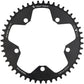 Wolf Tooth 130 BCD Road and Cyclocross Chainring - 48t, 130 BCD, 5-Bolt, Drop-Stop, 10/11/12-Speed Eagle and Flattop Compatible, Black