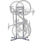Delta Heavy Duty Two Bike Upright Storage Stand - Powdercoat Gray