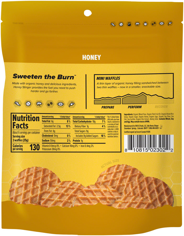 Honey Stinger Mini Waffle - Honey