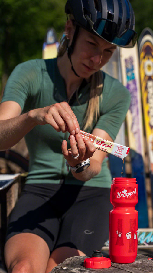 UnTapped Mapleaid Drink Mix - Ginger, Liquid Concentrate, Box of 20 Single Serve Packets