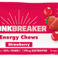 Bonk Breaker Energy Chews - Strawberry, Box of 10 Packs