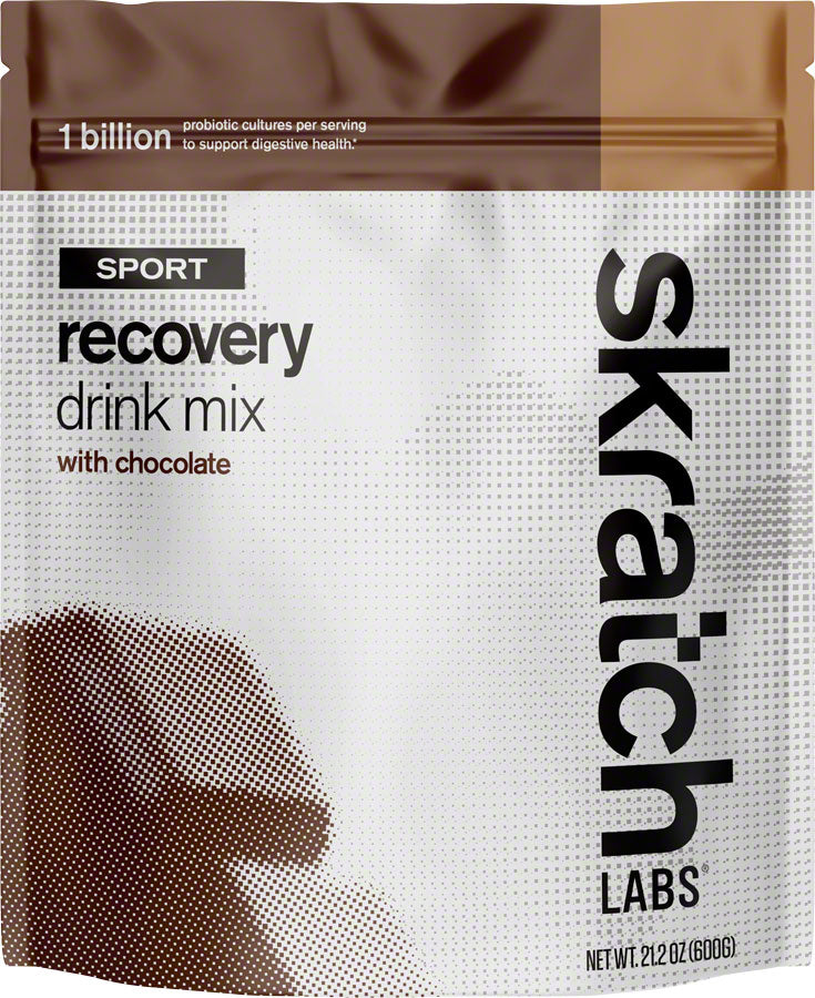 Skratch Labs Sport Recovery Drink Mix: Chocolate, 12-Serving Resealable Pouch