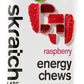 Skratch Labs Sport Energy Chews: Raspberry, Box of 10