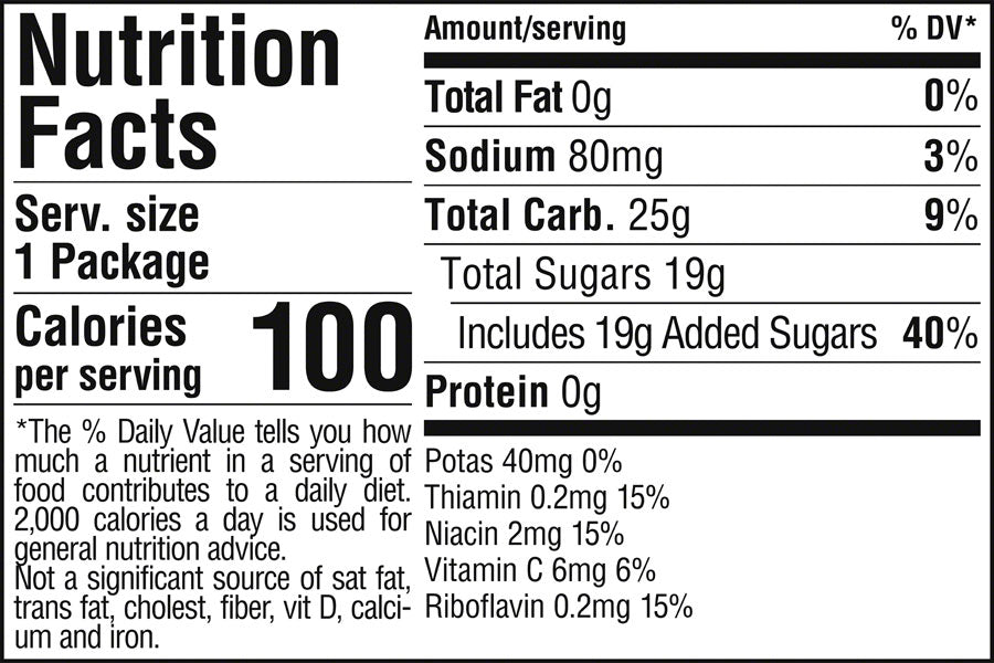 Jelly Belly Sport Beans: Assorted, Box of 24