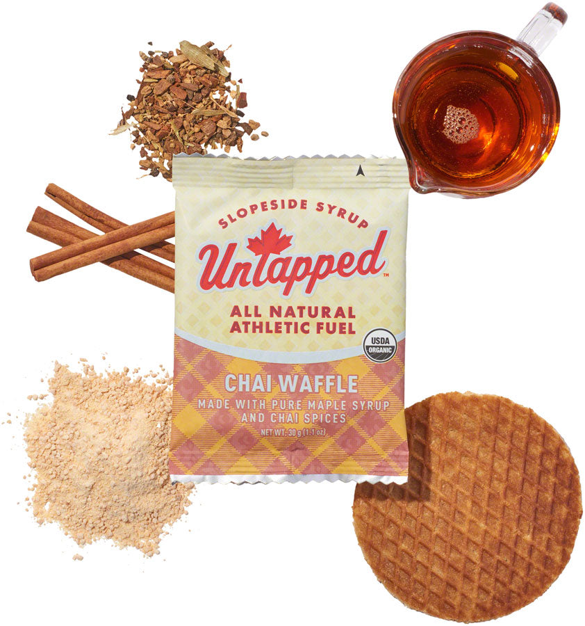 UnTapped Organic Waffle - Chai, Box of 16
