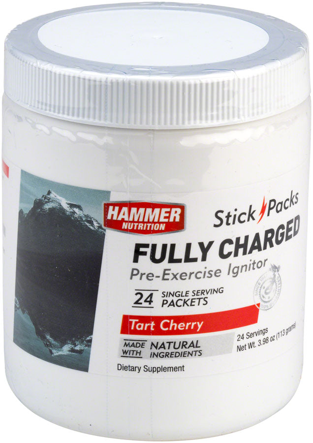 Hammer Fully Charged: Tart Cherry, 24 single serving packets