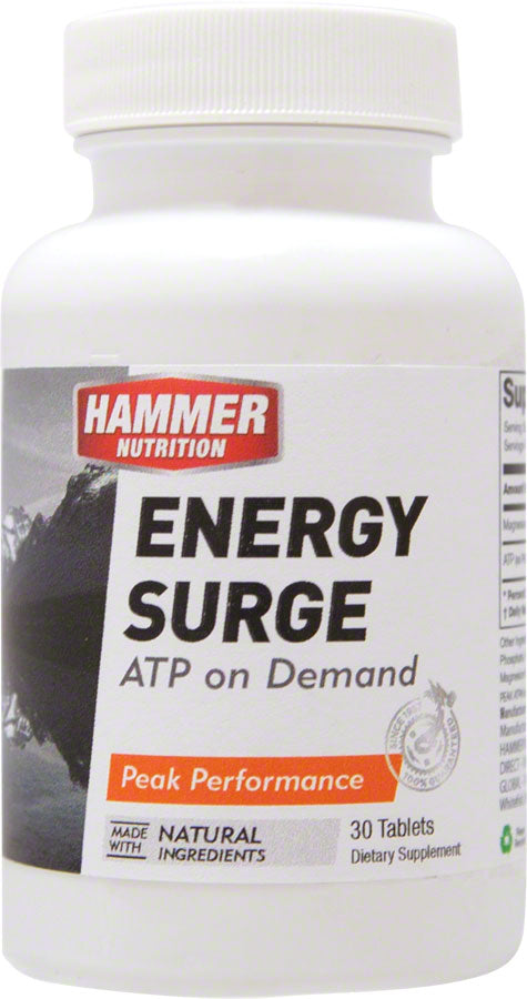 Hammer Energy Surge: Bottle of 30 Capsules