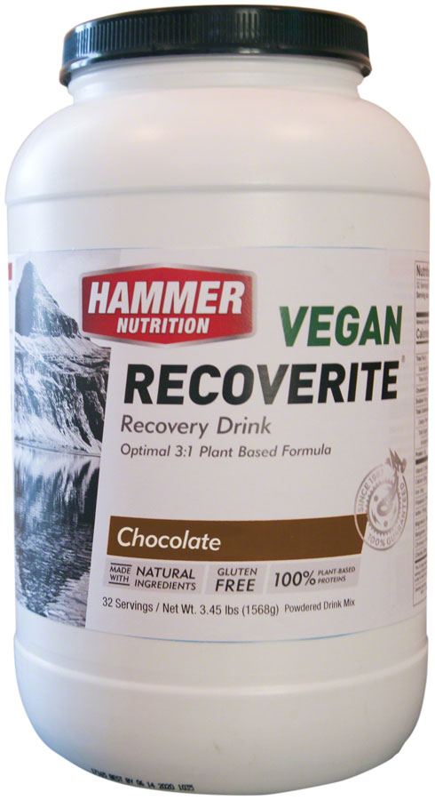 Hammer Vegan Recoverite Drink Mix: Chocolate 32 Servings
