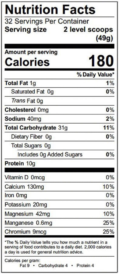 Hammer Vegan Recoverite Drink Mix: Orange Vanilla 32 Servings