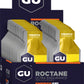 GU Roctane Energy Gel - Pineapple, Caffeine Free, Box of 24