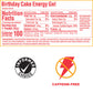 GU Energy Gel - Birthday Cake, Box of 24