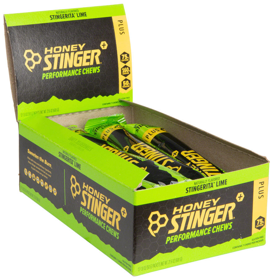 Honey Stinger Performance Chews - Stingerita Lime, Box of 12