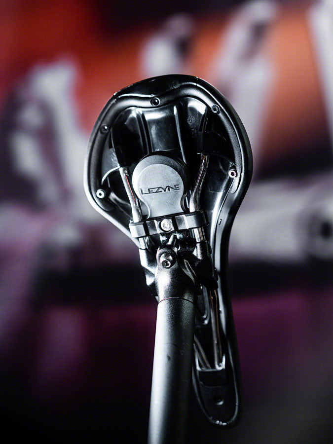 Lezyne Matrix AirTag Holder - Saddle Rail Mount