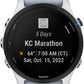 Garmin Forerunner 255 Music GPS Smartwatch - 45.6mm, Whitestone