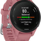Garmin Forerunner 255S GPS Smartwatch - 41mm, Light Pink