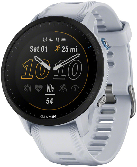 Garmin Forerunner 955 GPS Smartwatch - 45.6mm, Whitestone