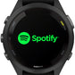 Garmin Forerunner 265S GPS Smartwatch - 42mm, Black Bezel and Case, Black/Amp Yellow Silicone Band