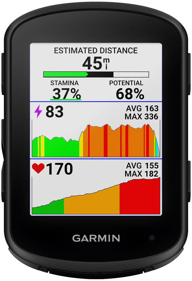 Garmin Edge 840 Bike Computer Bundle - GPS, Wireless, Black