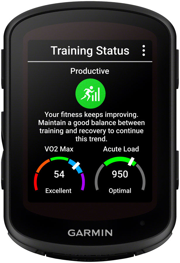 Garmin Edge 840 Solar Bike Computer - GPS, Wireless, Black