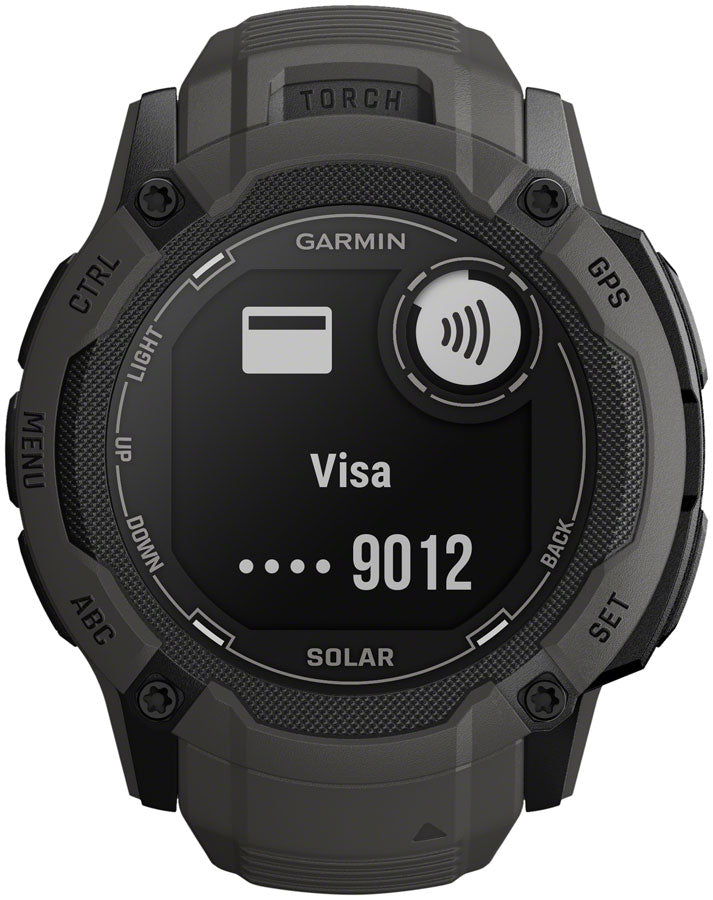 Garmin Instinct 2X Solar GPS Smartwatch - 50mm, Graphite – Velo Mine