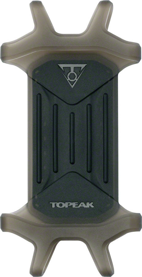 Topeak Omni RideCase DX for 4.5" to 5.5" phones with stem cap and bar mount, Black