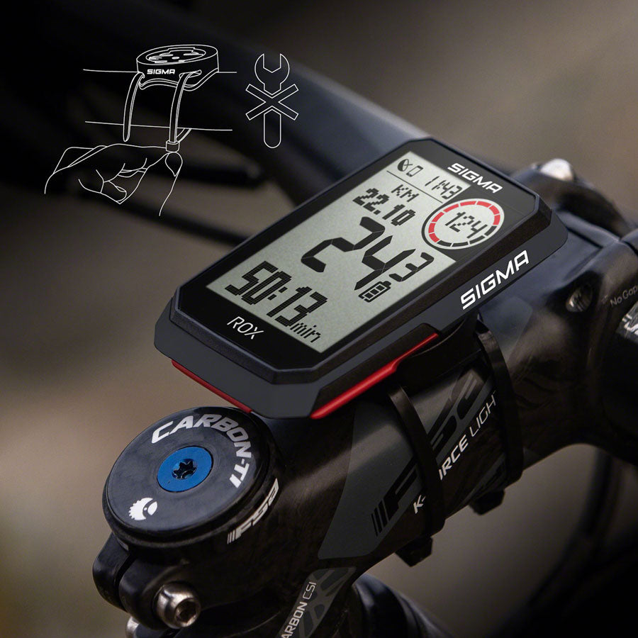 sigma kabellose fahrradcomputer Sigma ROX 4.0 GPS Bike Computer