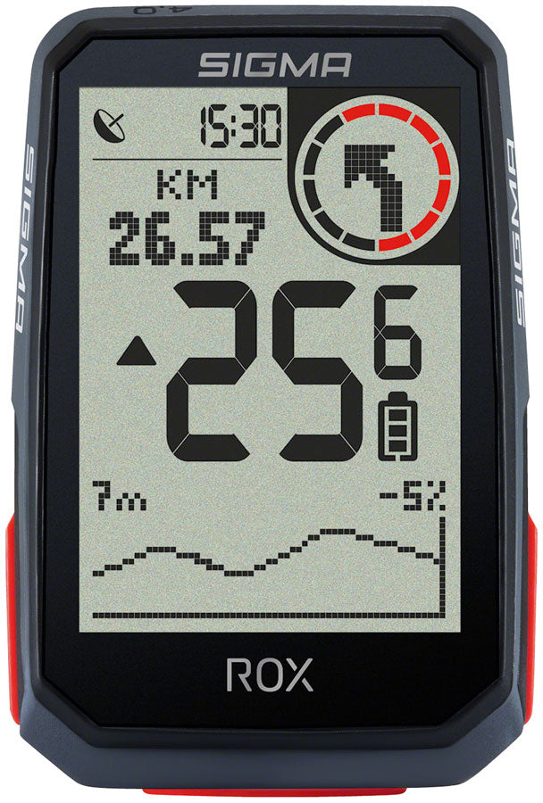 Sigma ROX 4.0 GPS Bike Computer with Sensor Set - Wireless, Rechargeab –  Velo Mine