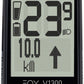 Sigma EOX View 1300 Bike Computer - Standard Display
