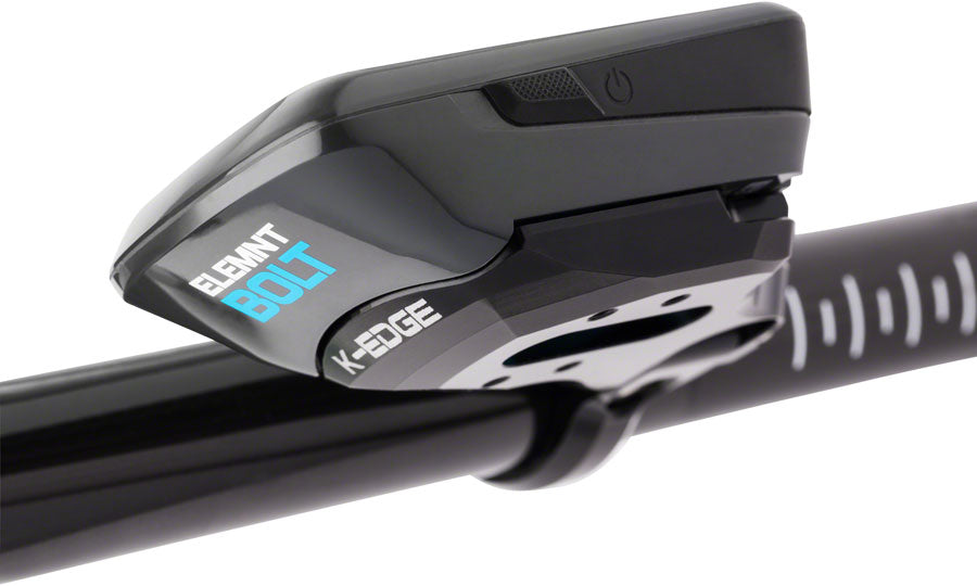 K-EDGE Wahoo BOLT Aero TT Handlebar Mount, 22.2mm, Black