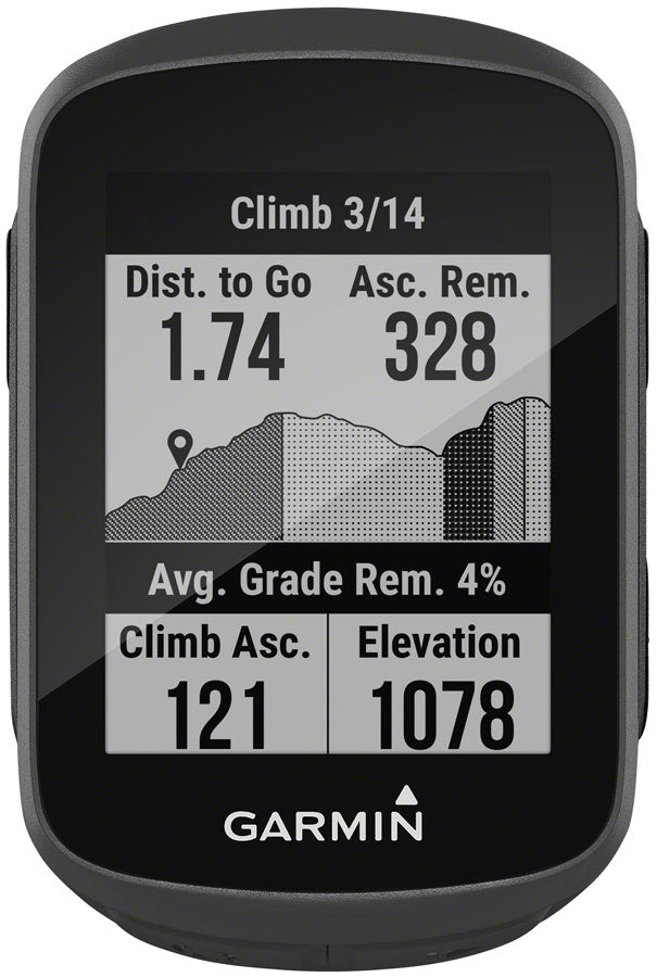 Garmin Edge 130 Plus Bike Computer - GPS, Wireless, Black