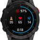 Garmin epix Gen 2 Sapphire GPS Smartwatch - 47mm, Titanium Case, Black Band