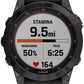 Garmin fēnix 7 Sapphire Solar GPS Smartwatch - 47mm, Black DLC Titanium Case, Black Band